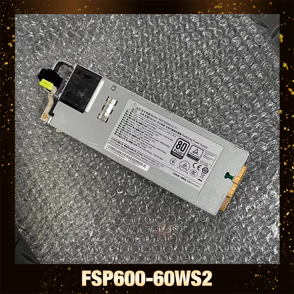 Оригинальный для FSP GROUP INC FSP600-60WS2 Бесшумный монтируемый в стойку 2U Серверный