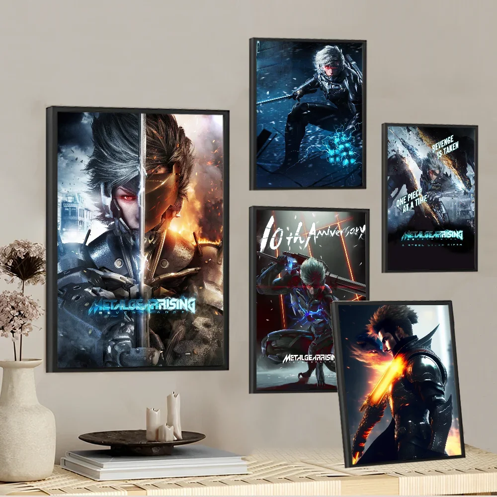 Высококачественный постер с металлической шестерней восходящий месть