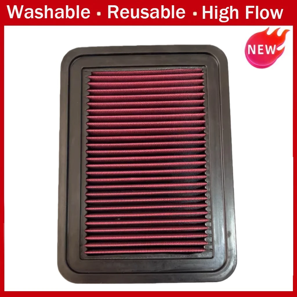 

Автомобильный воздушный фильтр с высоким расходом 17801-YZZ05 17801-0T020 для Toyota Auris E150 E180 Avensis T270 Verso Vios Yaris Sedan моющийся многоразовый