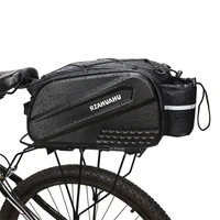 rzahuahu bicycle saddle bag trunk bag cycling mtb rear rack luggage carrier tail seat pannier pack mountain bike accessories new