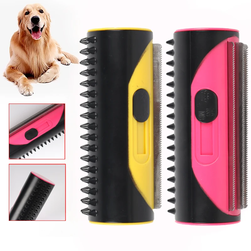 

Pet Dog Hair Comb Lint Roller Puppy Cleaning Brush Cats Hair Sofa Carpet Cleaner Brushes Pet Rolling Comb Pet Hair Remover