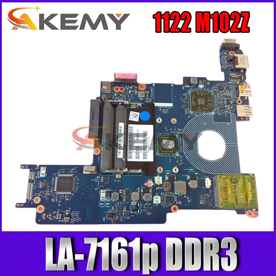 

Akemy 0VH15N VH15N For Dell Inspiron 1122 M102Z laptop motherboard LA-7161p DDR3 tested