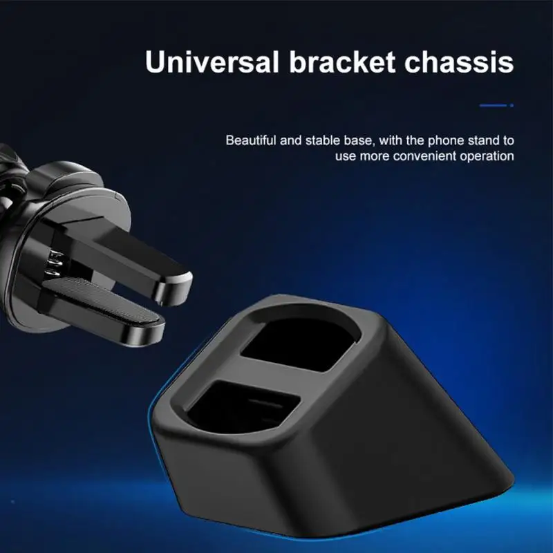 

Wireless Car Charger Holder Base Universal Dashboard Mount Anti-skid Fixed Air Vent Clip Stand For Phone Bracket Auto Accessory