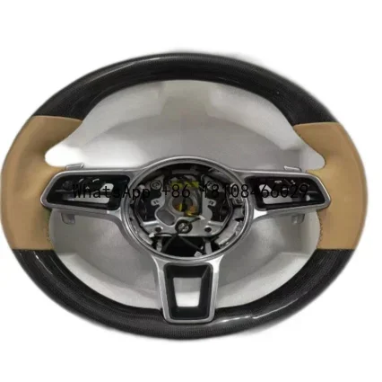 Руль из углеродного волокна на заказ для porsche lenkrad cayenne panamera 911 997 985 981 mk2 boxster cayman 987
