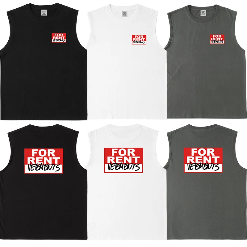 

Vetements Vest Men Women Summer Sleeveless T-Shirt