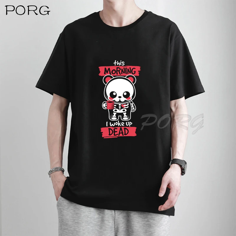 

Футболка мужская с коротким рукавом и круглым вырезом, в стиле хип-хоп