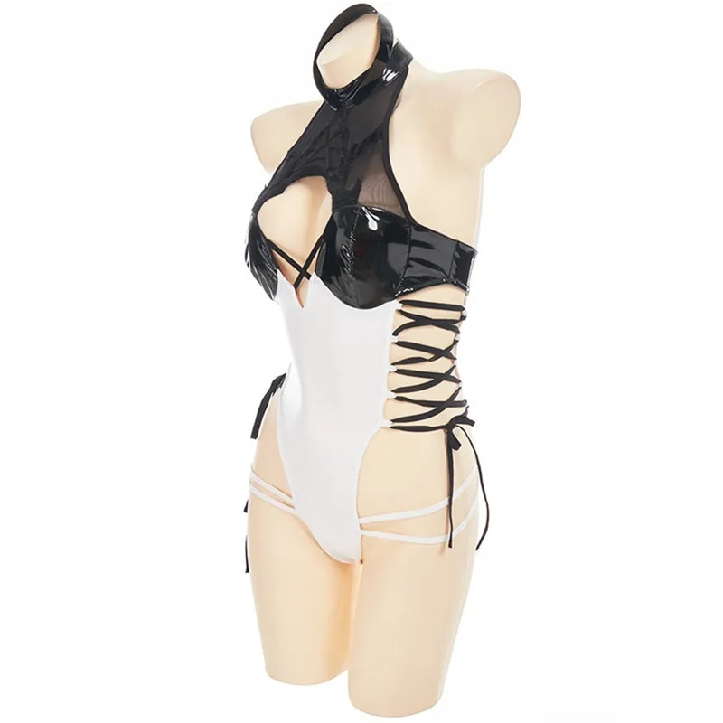 Аниме NieR:Automata Rose No. 2 тип B 2B YoRHa рождественское сексуальное частное боди костюм для