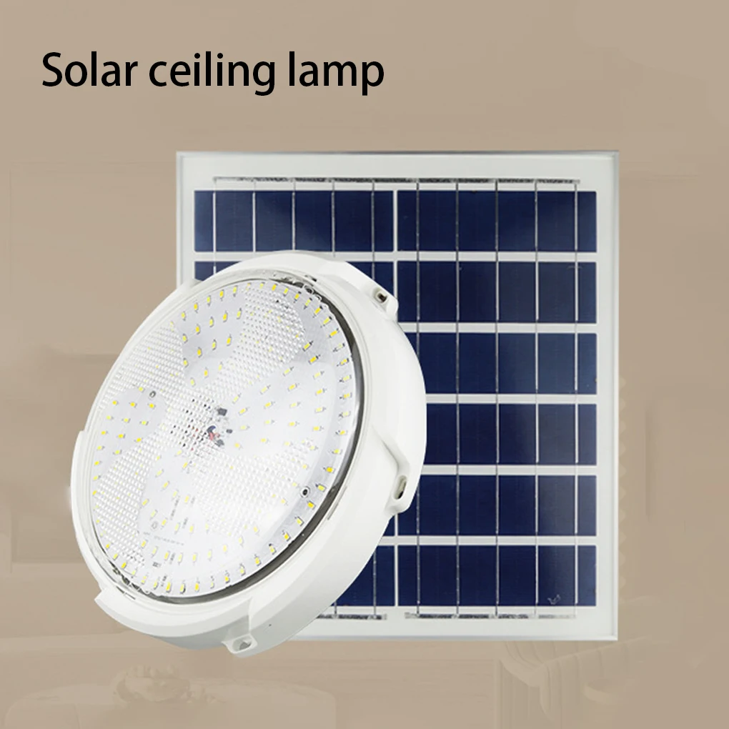 

LED Solar Ceiling Light Remote Control Wall Lights Pendant Lamp 200W