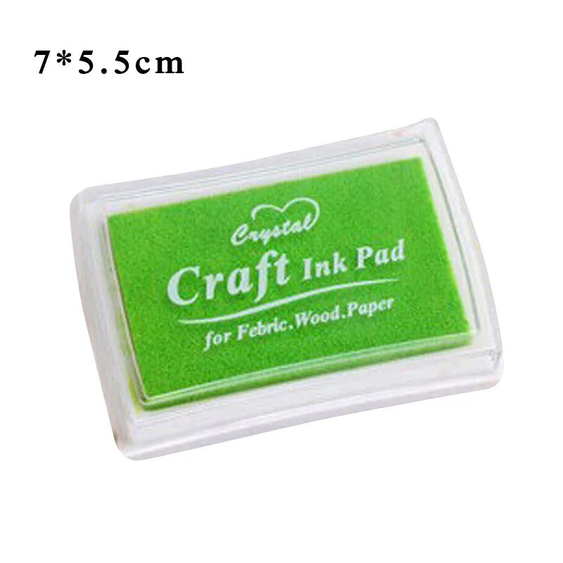 1 шт. бумажная подложка для резиновых штампов чернильная Подложка разных цветов
