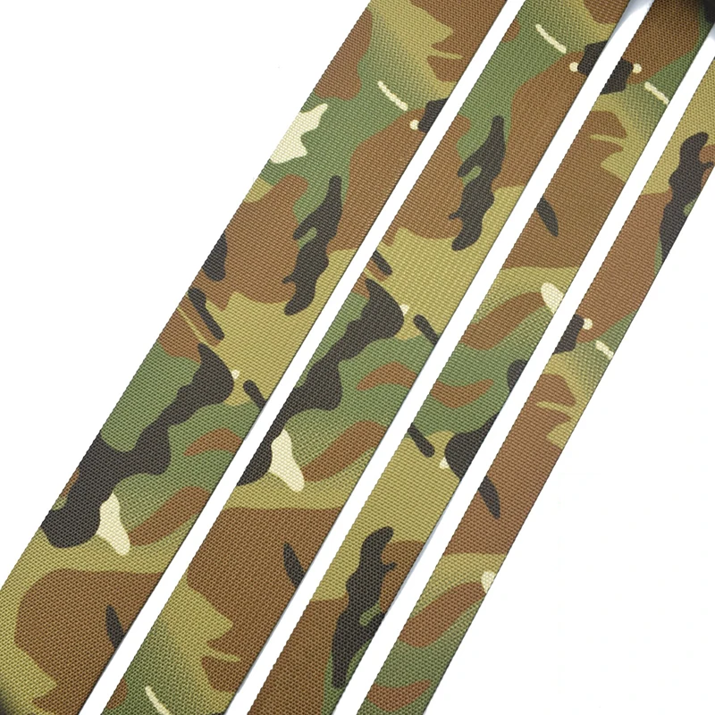 

1Meter Camouflage Webbing Non-Elastic Clothing Strip Fabric Accessories