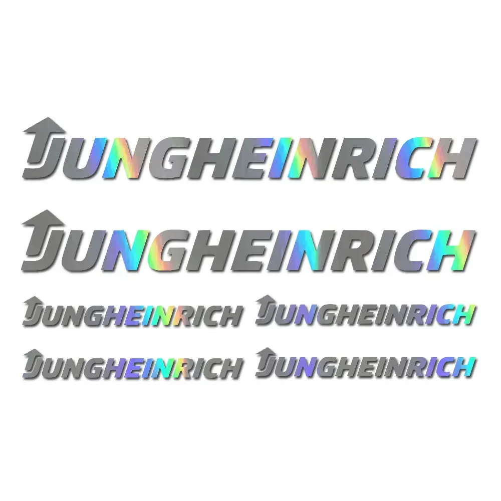 

6 шт. для наклейки Jungheinrich, ящик вилочного погрузчика, наклейка 40 см