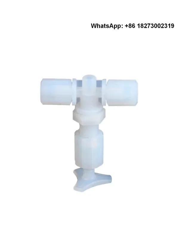 Игольчатый клапан PFA аппарат для очистки вафель полупроводникового типа