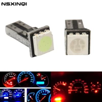 1piece t5 led dashboard bulb 5050 1smd led car indicator instrument lights auto lamp