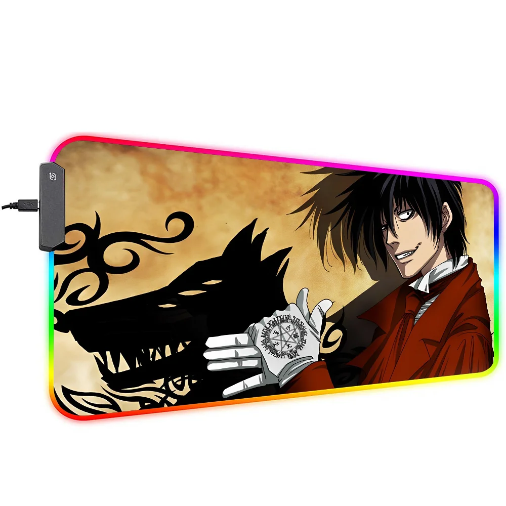 1 шт. коврик для игровой мыши H-Hellsing XXL RGB