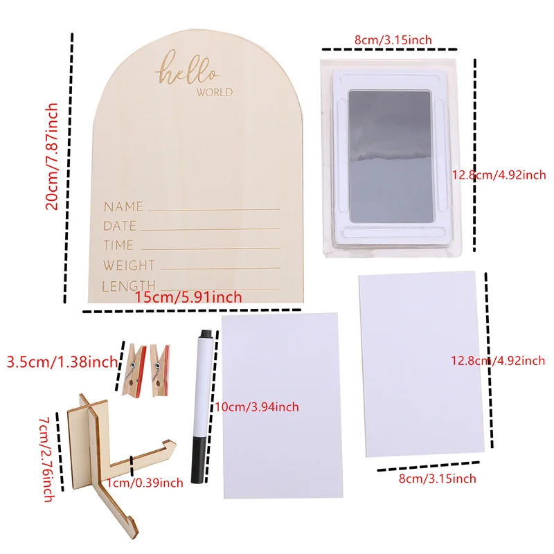 Ультразвуковая фоторамка деревянная ультразвуковая рамка модный двусторонний