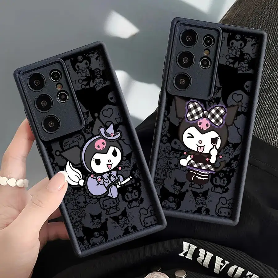 Крутой чехол для телефона Kurome Girl Samsung Galaxy S25 Ultra S24 S22 Plus S23Ultra S20 FE S21 противоударный