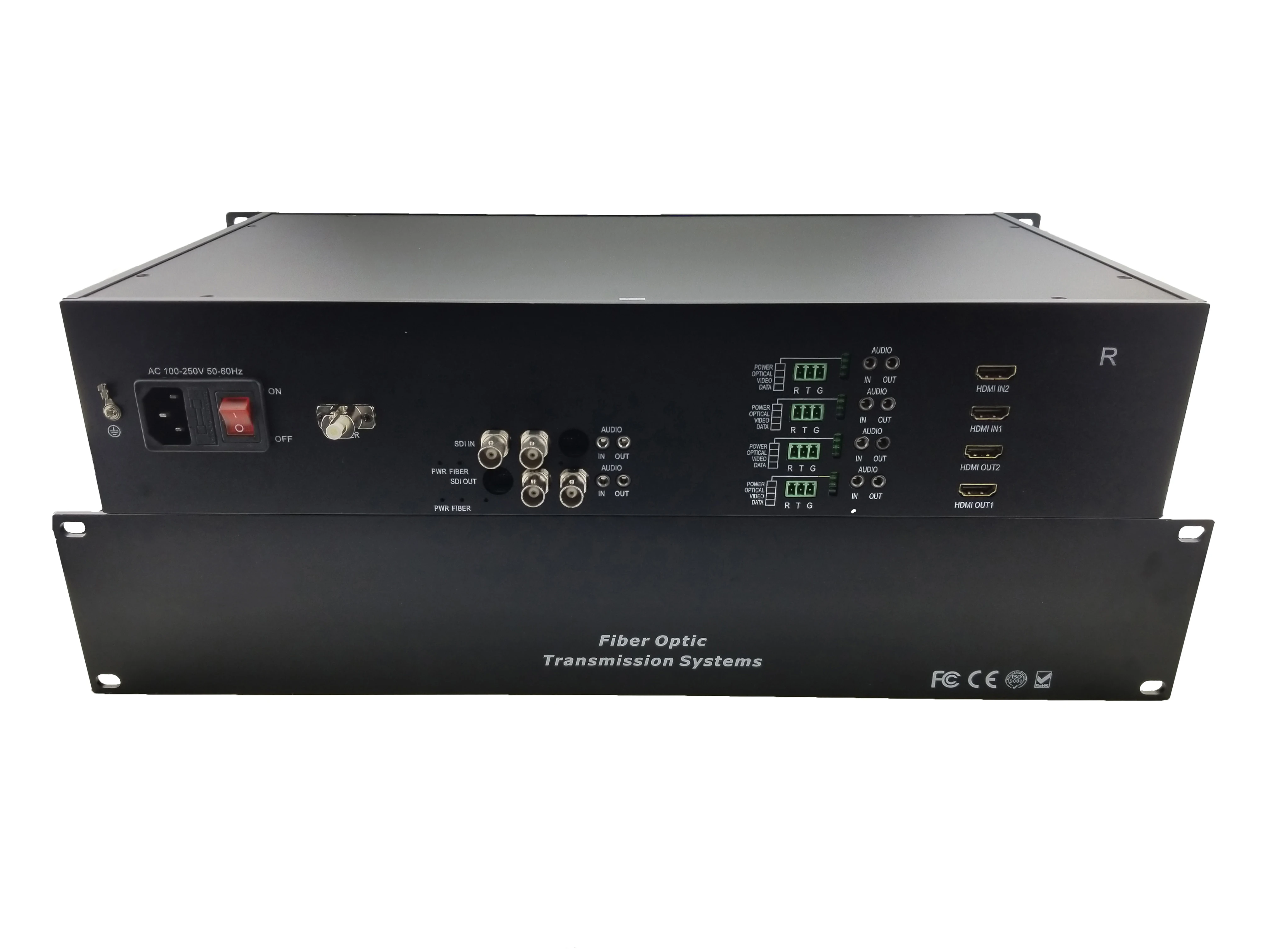 Оптический преобразователь коаксиального сигнала 3G SDI 1080P BNC с HDMI-видео