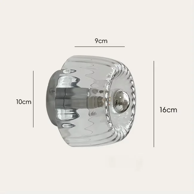 

Настенное бра из матового стекла подсолнух