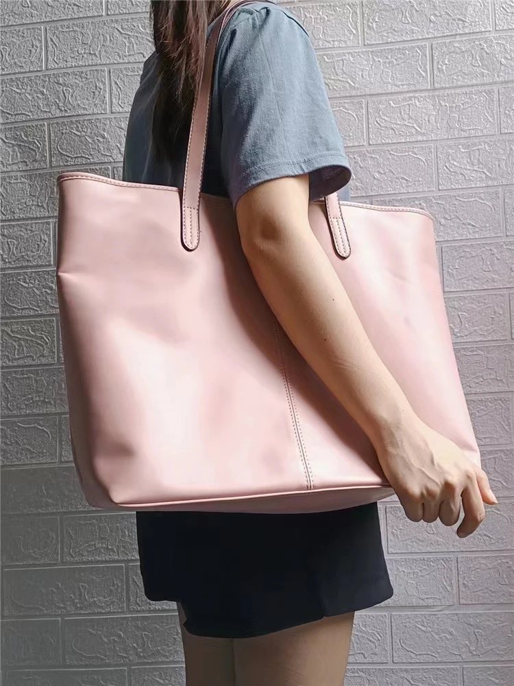 

Original MANGO Export Women's Handbags Luxury Designer Purses Fashion Large Capacity Tote Bag Soft Leather Commuter Shoulder Bag