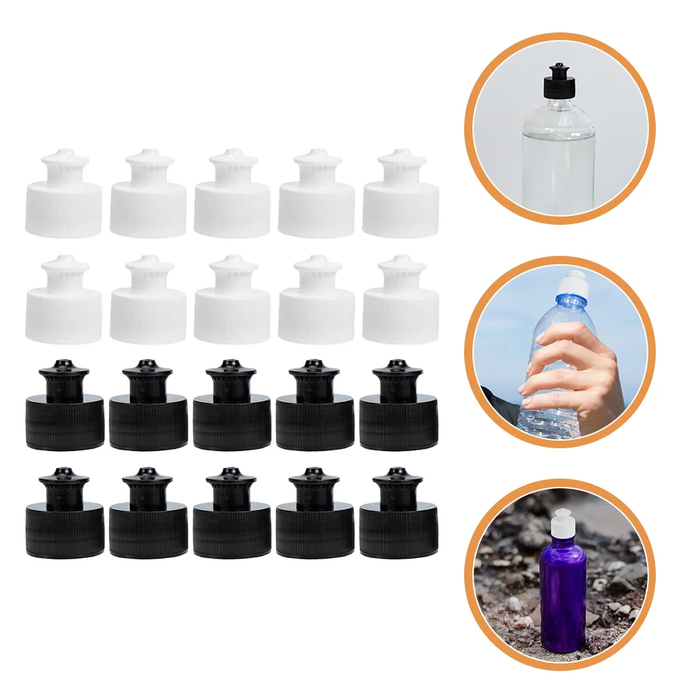 

40 Pcs Milk Bottle Tops Sports Cap Portable Caps Caliber Professional Water Sealing Supply Replaceable Lids Accessory