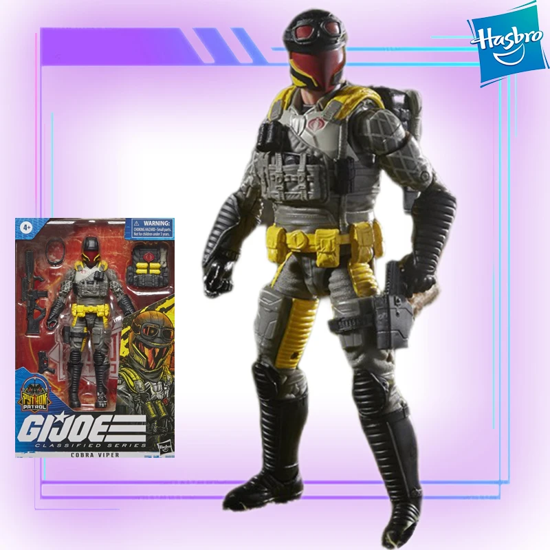 

Hasbro GI.JOE Special Forces Anaconda Basilisk 6 Inch Box 1/12 Action Figure Collectibles Birthday Gifts Children's Toys