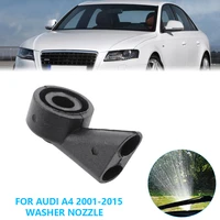 windshield washer nozzle wiper spray jet for for audi a3 a4 a6 q7 rear leftright black abs plastic car accessories