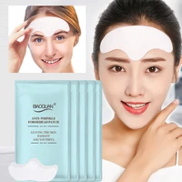 10pcs forehead line removal gel patch anti wrinkle firming mask frown lines treatment stickers anti aging moisturizing face care