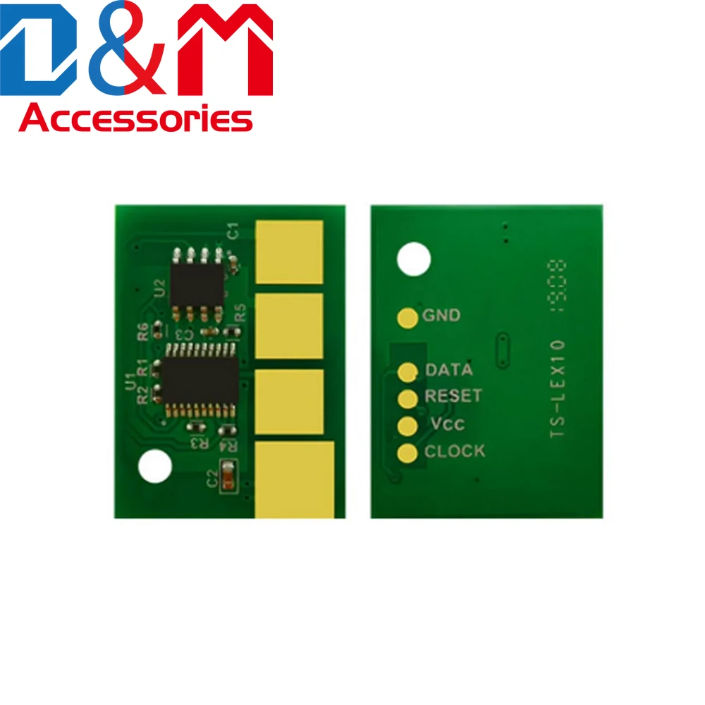 

1 комплект 3,5 K 9K 15K Тонер-чип для Lexmark E462U11P E260D E360DN E460DN E260 E360 E460 X463DE X464DE X466DE X463 X464 X466 E260A11