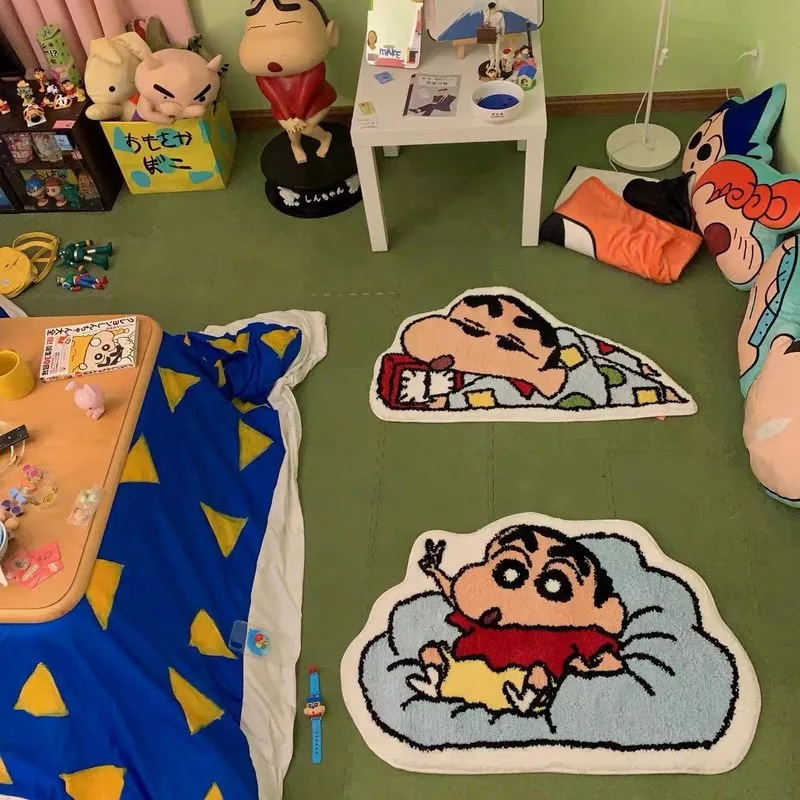 

Kawaii Crayon Shin Chan Bedroom Carpet Absorbent Floor Mat Bathroom Anti-skid Mat Quick Drying Household Floor Mats For Toilets
