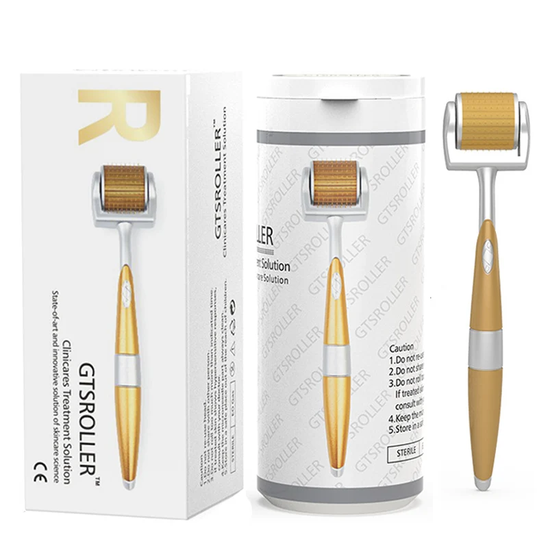 DR Derma Roller титановые наконечники 0 3 мм 25 2 титановый мезороллер для обработки тела и