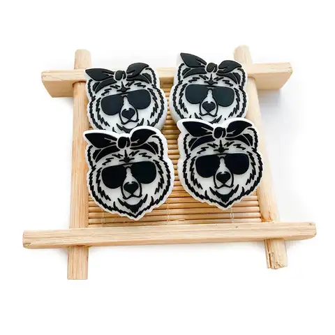 10 pcs., Silicone beads-proliferators for teeth