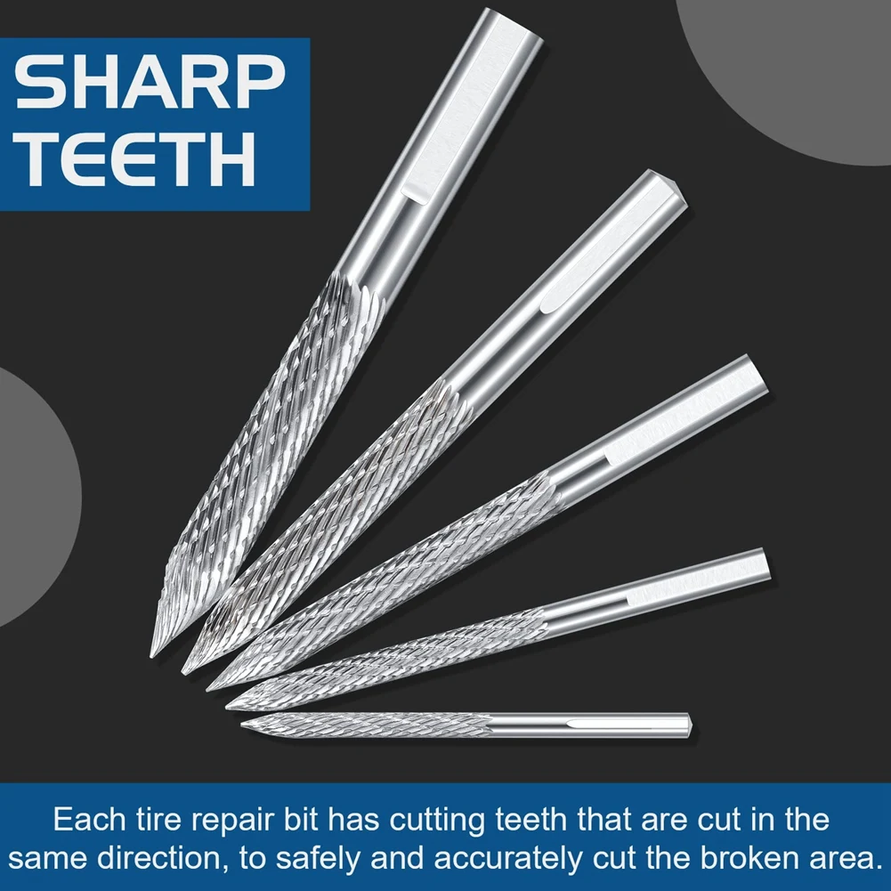 5 шт. насадки для шин из карбида