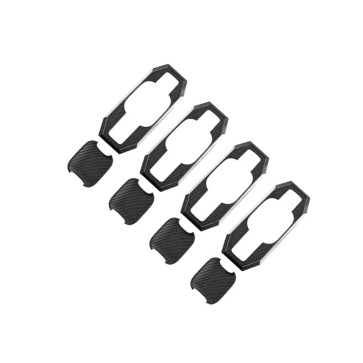 Отделка для крышки карбонового волокна Ford Raptor F150 2021-2023 наклейка на дверную ручку