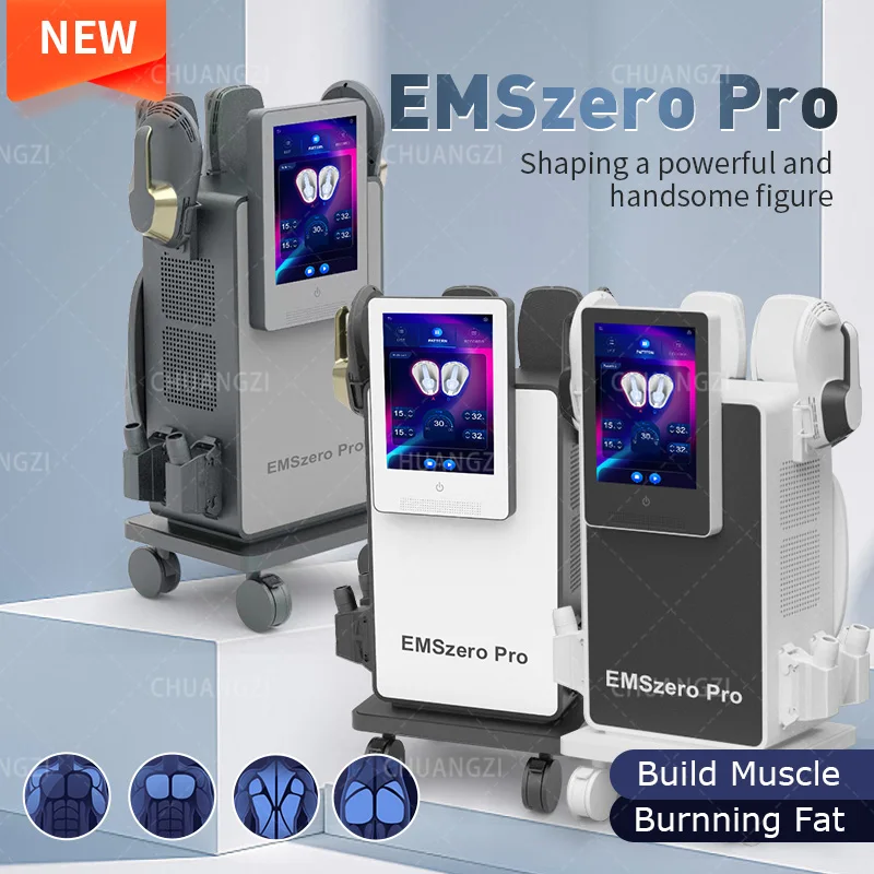 

New Launched 2023 Emszero Body Sculpting Machine 4 Handle RF DLS-EMSLIM Neo EMS Hiemt Muscle Build Fat Reductions Device
