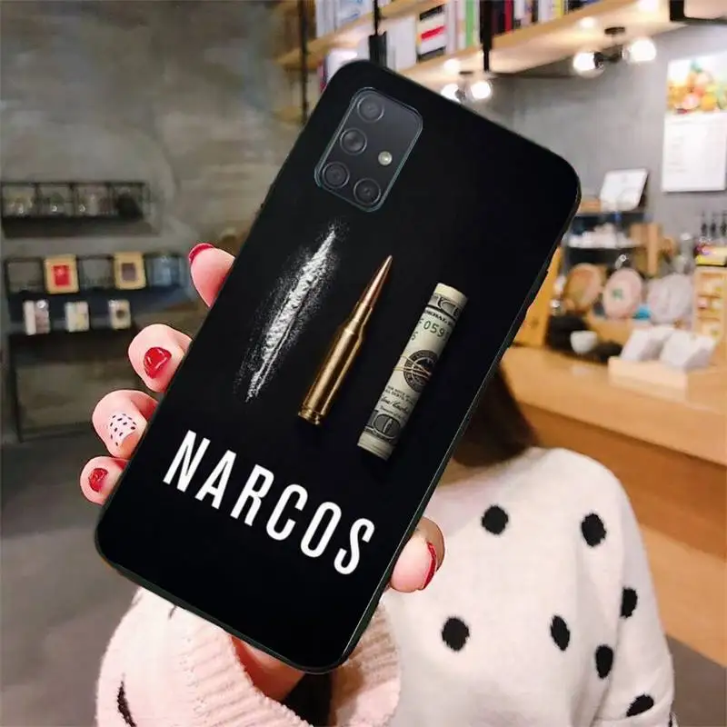Чехол NARCOS для телефона с мексиканским ТВ-шоу Samsung Galaxy S6 S7 Edge Plus S9 S20Plus S20ULTRA S10lite S225G