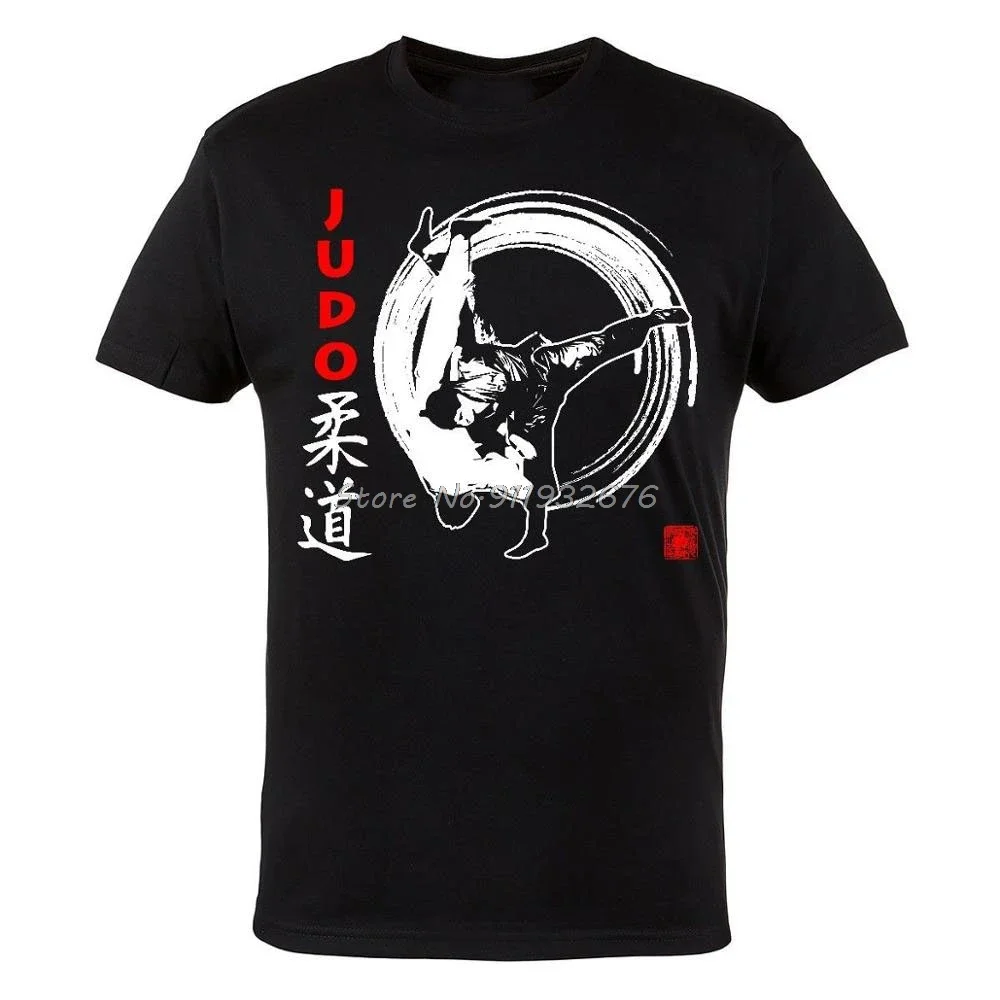 Футболка Judo для боевых искусств хлопковый топ с коротким рукавом идеально