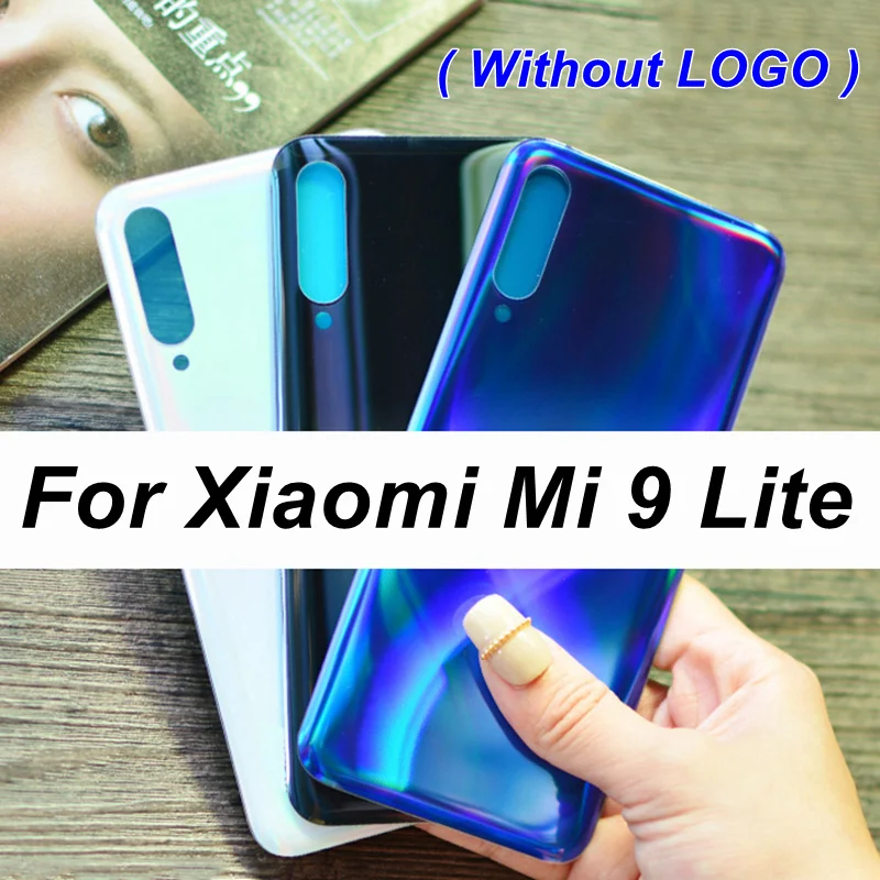 Оригинальная новая Задняя стеклянная крышка для Xiaomi Mi 9 Lite Крышка батарейного