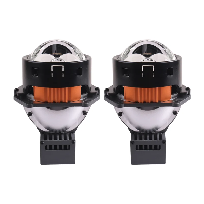 Фото 2025 горячая распродажа Sanvi Auto Lighting 3-дюймовый 6000K A11 + pro Синий Bi-светодиодный светильник для линз проектора Сильный дальний свет Автомобильная модернизация Bi-led H №1