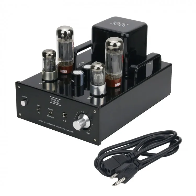 

Musical Paradise MP-301 MK3 Integrated Headphone Vacuum Tube Amplifier with EL34 + 6J8P Tubes