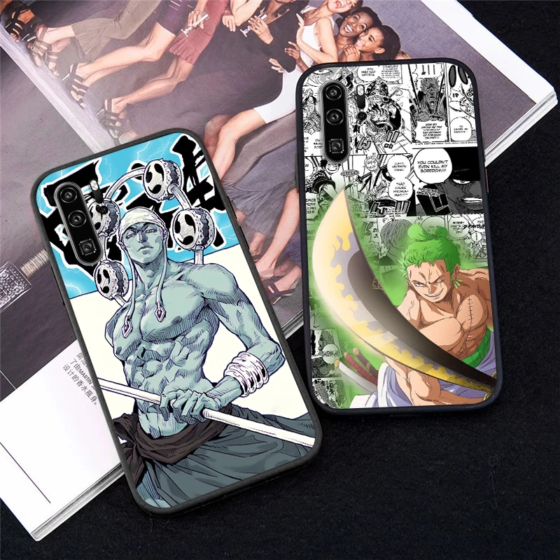 

ONE PIECE Japanese Cartoon Phone Cases For Huawei Honor Y6 Y7 2019 Y9 2018 Y9 Prime 2019 Y9 2019 Y9A Cases Carcasa Back Cover
