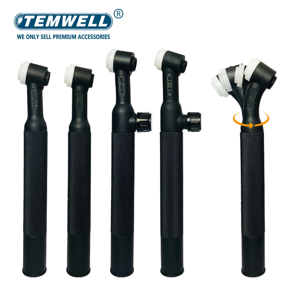 WP9 WP9F 9F 9V 9FV SR9 SR9F SR9V SR9FV SR9P Корпус горелки TIG с воздушным охлаждением, вращающаяся головка, 125 А