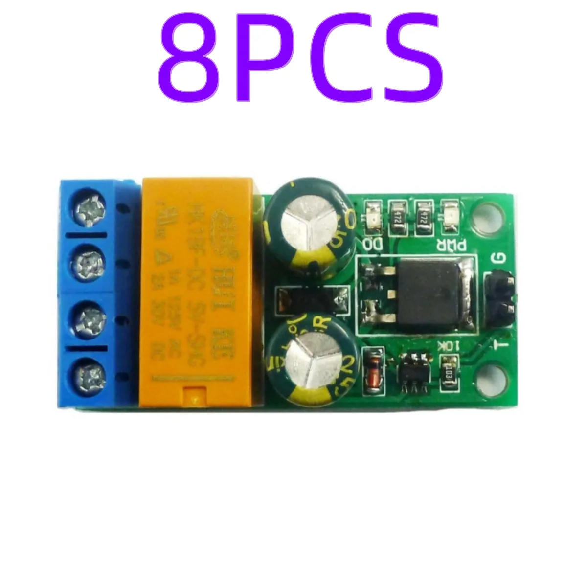 

8PCS DR55B01 DC 5-24V 2A Flip-Flop Latch Motor Reversible Controller Self-locking bistable Reverse Polarity Relay Module