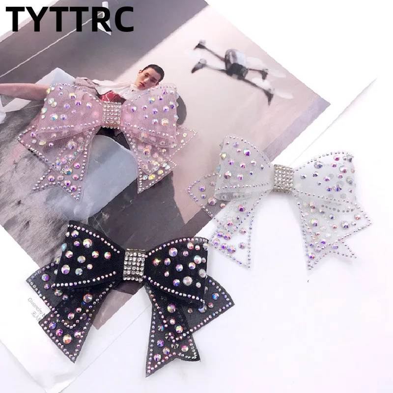 

1PC Bow Butterfly Rhinestone Bridal Wedding Party Shoes Accessory High Heel Sandals Boots Flats DIY Manual Bling Shoe Decoration