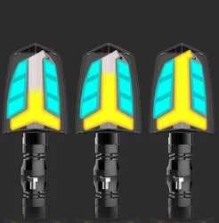 

MOTOLED Motorcycle LED Turn Signal Light Double Side Flowing Built-in Relay Universal Flashing Blinker Indicator Lights Access