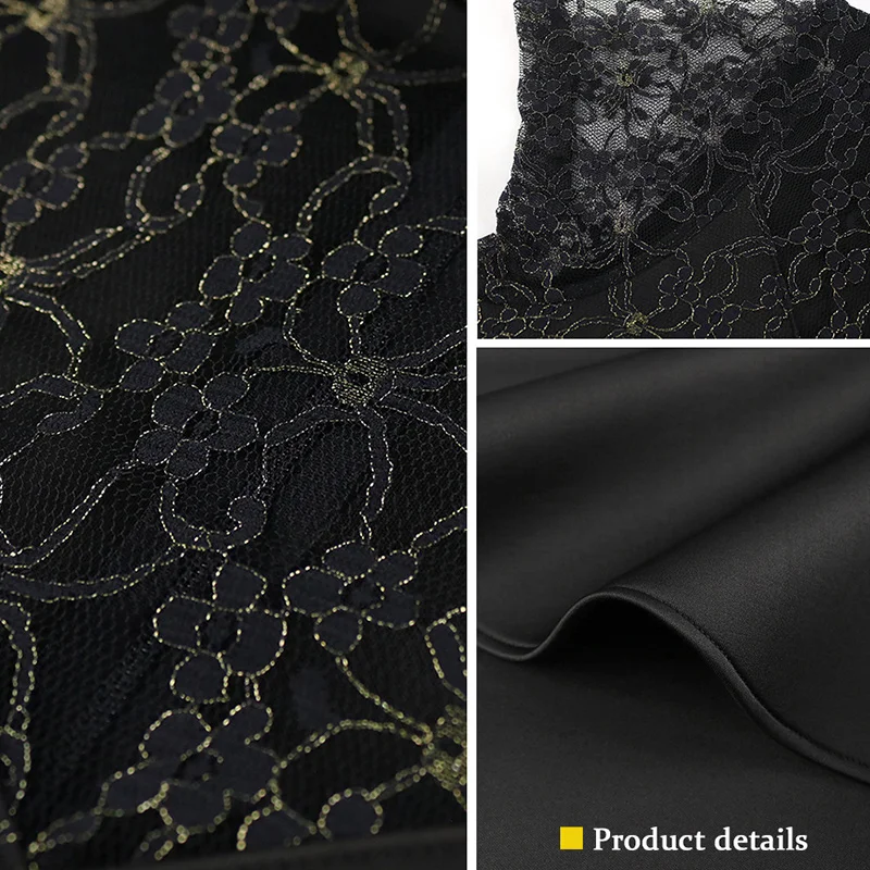 Рисунок 6 - Кружевное Элегантное Черное вечернее