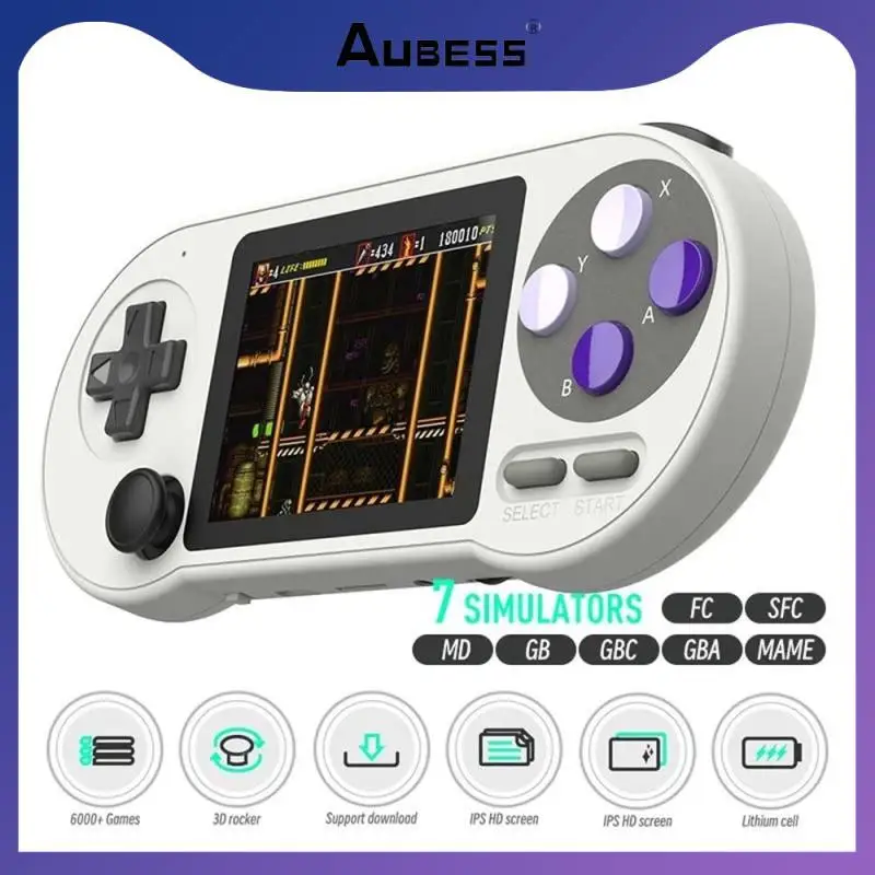 

3 Inch Video Player With Rocker Game Console Mini Portable Game Player For Home Type-c Charging Mp3 Player Handheld Hd