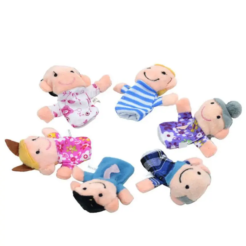 

New Fingers Hands Family Puppet Toys for Easter Day Girls Accessories Funny Gifts