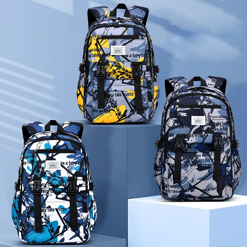 Fashion Backpack Children School Bags for Teenagers Girls Boys Waterproof Kids Students Primary School Backpack mochila infantil