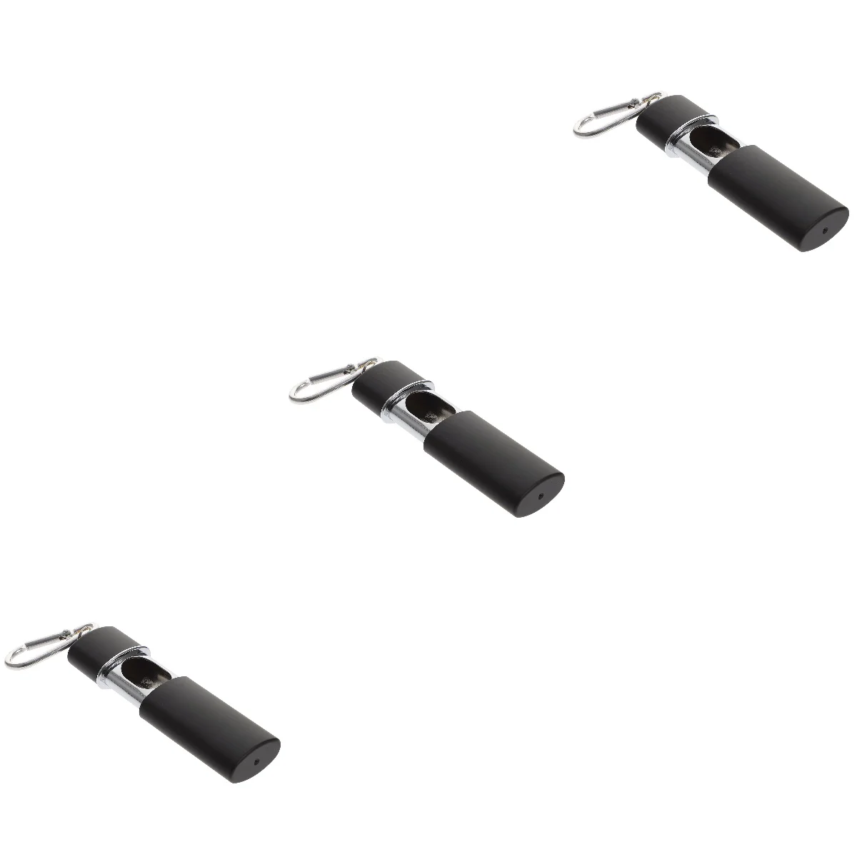 

3pcs Portable Smoking Ash Box Hanging Rectangular Ashtray Keychain Ash Tray Pocket Metal Ash Tray