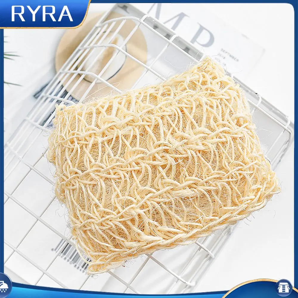 

Bath Scrubber Mesh Net Ball Mini Soft Body Scrub Exfoliating Back Brush Skin Care Body Massage Brush Cleaning Bath Sponge Sisal
